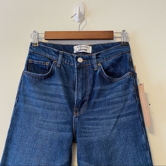 Reformation Liza High Rise Straight Jeans - Picture 4 of 15